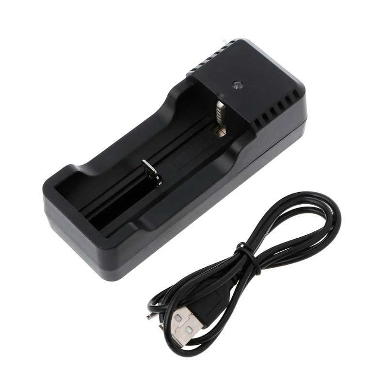 Зарядное устройство с одним разъемом для зарядки USB-кабелем литий-ионных