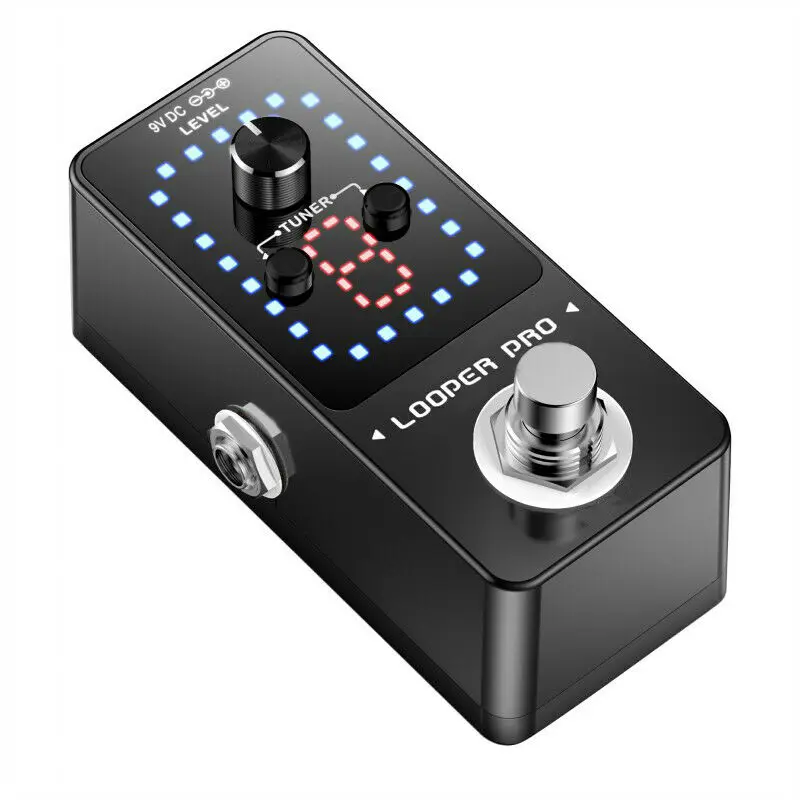 Looper Pro Station Music Looper Pedal Loop Accessory Guitar Processor 9 Waves Loop 40 Mins Recording for Acoustic Guitar Pedal
Looper Pro Station Music Looper Pedal Loop Accessory Guitar Processor 9 Waves Loop 40 Mins Recording for Acoustic Guitar Pedal