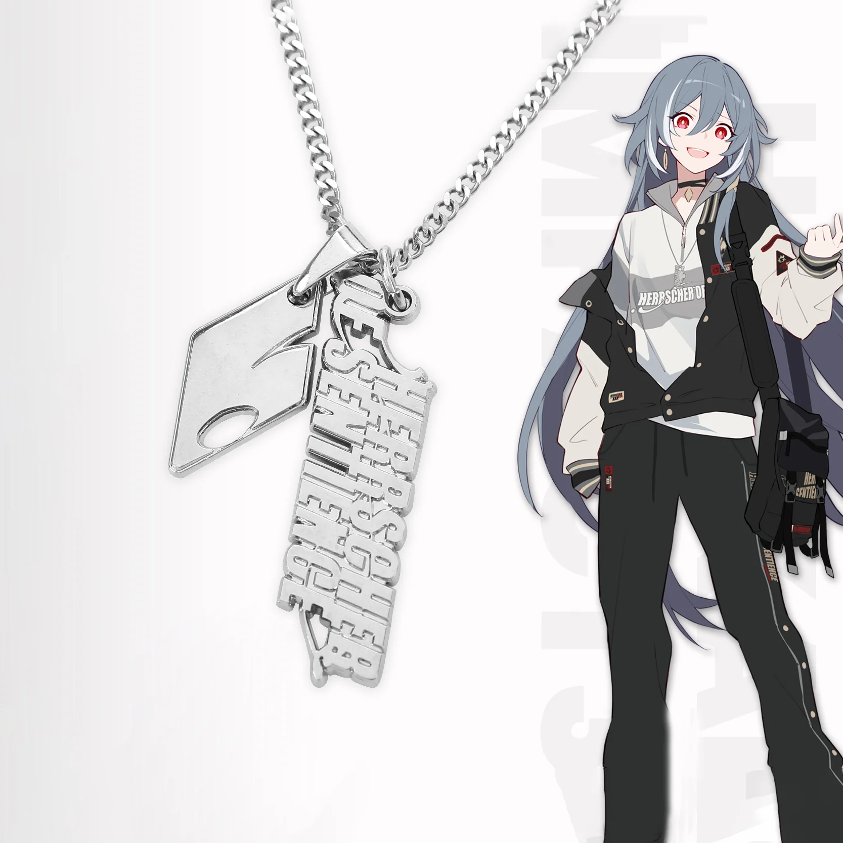 Anime Game Honkai Impact 3 Cosplay Herrscher Of Sentience Pendant Necklace HOS Metal Jewelry Props Women Men Birthday Gift
Anime Game Honkai Impact 3 Cosplay Herrscher Of Sentience Pendant Necklace HOS Metal Jewelry Props Women Men Birthday Gift