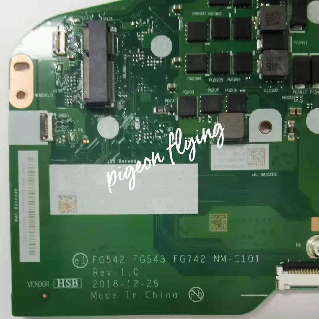 

for Ideapad L340-15API Laptop Motherboard 81LW CPU:R5-3500 AMD RAM:4G NM-C101 FRU:5B20S41817 100% Test Ok