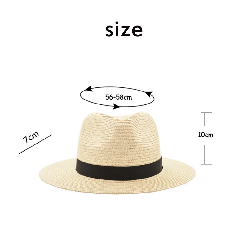 New Summer Panama Straw Hats Korean Men Women Simple Summer Beach Sun Straw Caps Chapeu Feminino
New Summer Panama Straw Hats Korean Men Women Simple Summer Beach Sun Straw Caps Chapeu Feminino