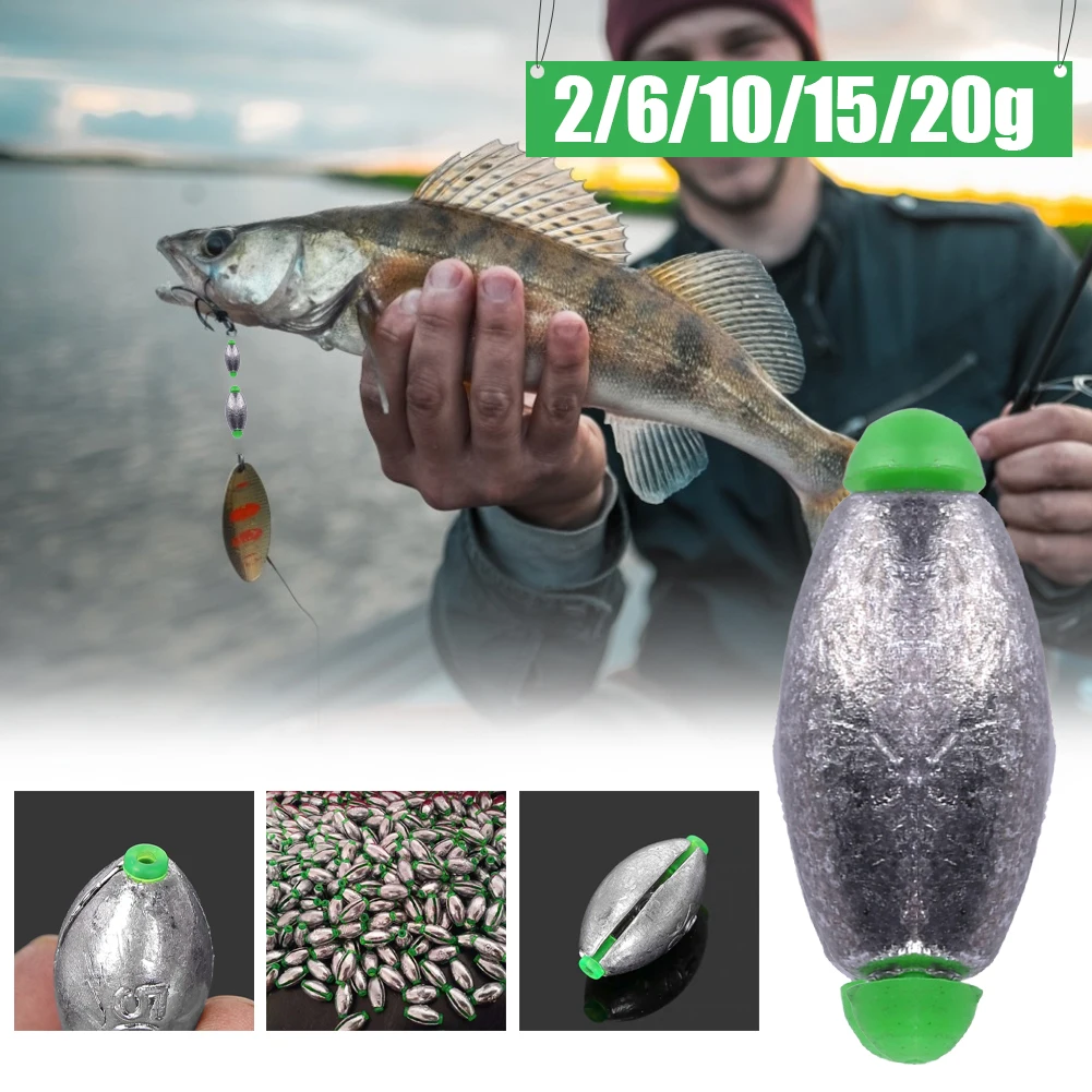 10pcs Style Open Lead Sinker Fishing Olive Lead Sinker Fast Lead Bridge Raft Fishing Rock Pole Lead Sinker Long Shot Lead
10pcs Style Open Lead Sinker Fishing Olive Lead Sinker Fast Lead Bridge Raft Fishing Rock Pole Lead Sinker Long Shot Lead