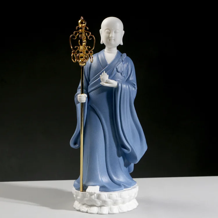 Ceramic Diwang Bodhisattva Buddha Home Living Room Decoration Chinese Style Porch Offering Creative Home Zen Decoration
Ceramic Diwang Bodhisattva Buddha Home Living Room Decoration Chinese Style Porch Offering Creative Home Zen Decoration