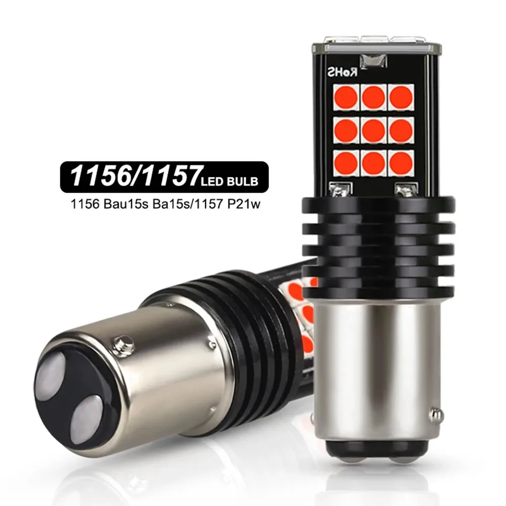 2pcs Car LED Brake Tail Light 1156 BA15S/1157 24SMD No Error LED Tail Brake Stop Backup Reverse Turn Signal Light Bulbs
2pcs Car LED Brake Tail Light 1156 BA15S/1157 24SMD No Error LED Tail Brake Stop Backup Reverse Turn Signal Light Bulbs