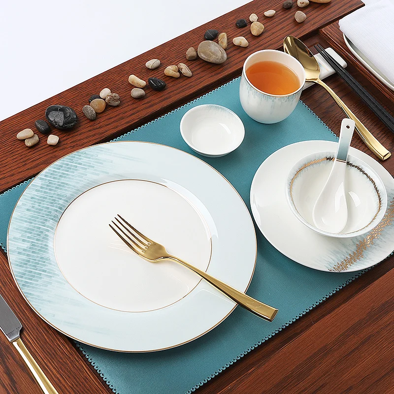Creative Ceramic Plate Sets Nordic Round Trays Decorative Dinner Plate Sets Steak Food Vajilla Completa Home Tableware DB60PZ
Creative Ceramic Plate Sets Nordic Round Trays Decorative Dinner Plate Sets Steak Food Vajilla Completa Home Tableware DB60PZ