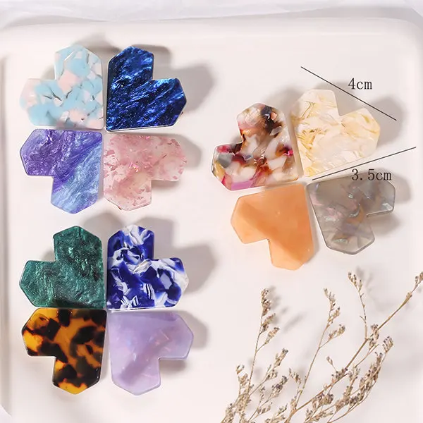 Fashion Resin Heart Barrettes Hair Clips Hairpins Women Girls Hair Accessories
Fashion Resin Heart Barrettes Hair Clips Hairpins Women Girls Hair Accessories