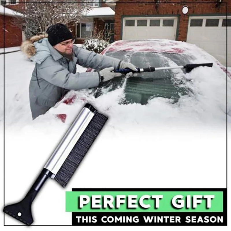 Winter Car Windshield Ice Scraper Glass Snow Brush Extendable Stainless Steel Snow Remover Cleaner Tool Broom Wash Accessories
Winter Car Windshield Ice Scraper Glass Snow Brush Extendable Stainless Steel Snow Remover Cleaner Tool Broom Wash Accessories