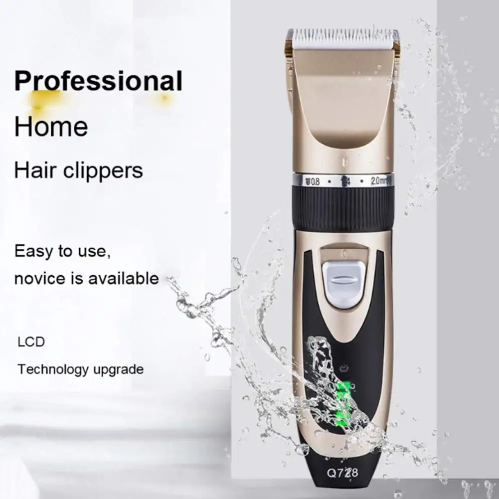 Cordless Electric Hair Clipper Hairdressing Sissors Hair Trimmer Set Rechargeable Hair Clipper With Guide Comb Cleaning Brush
Cordless Electric Hair Clipper Hairdressing Sissors Hair Trimmer Set Rechargeable Hair Clipper With Guide Comb Cleaning Brush