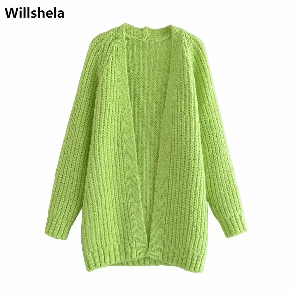 Willshela Женский Повседневный вязаный кардиган большого размера с открытым рукавом, винтажный женский длинный вязаный свитер, шикарные топы
Willshela Женский Повседневный вязаный кардиган большого размера с открытым рукавом, винтажный женский длинный вязаный свитер, шикарные топы