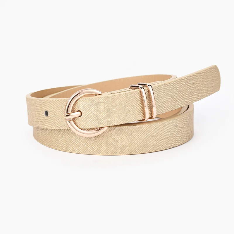 Kywommnz PU Simple Belt With Gold-Buckle Women Casual Decoration Stylish Thin Belt S121
Kywommnz PU Simple Belt With Gold-Buckle Women Casual Decoration Stylish Thin Belt S121
