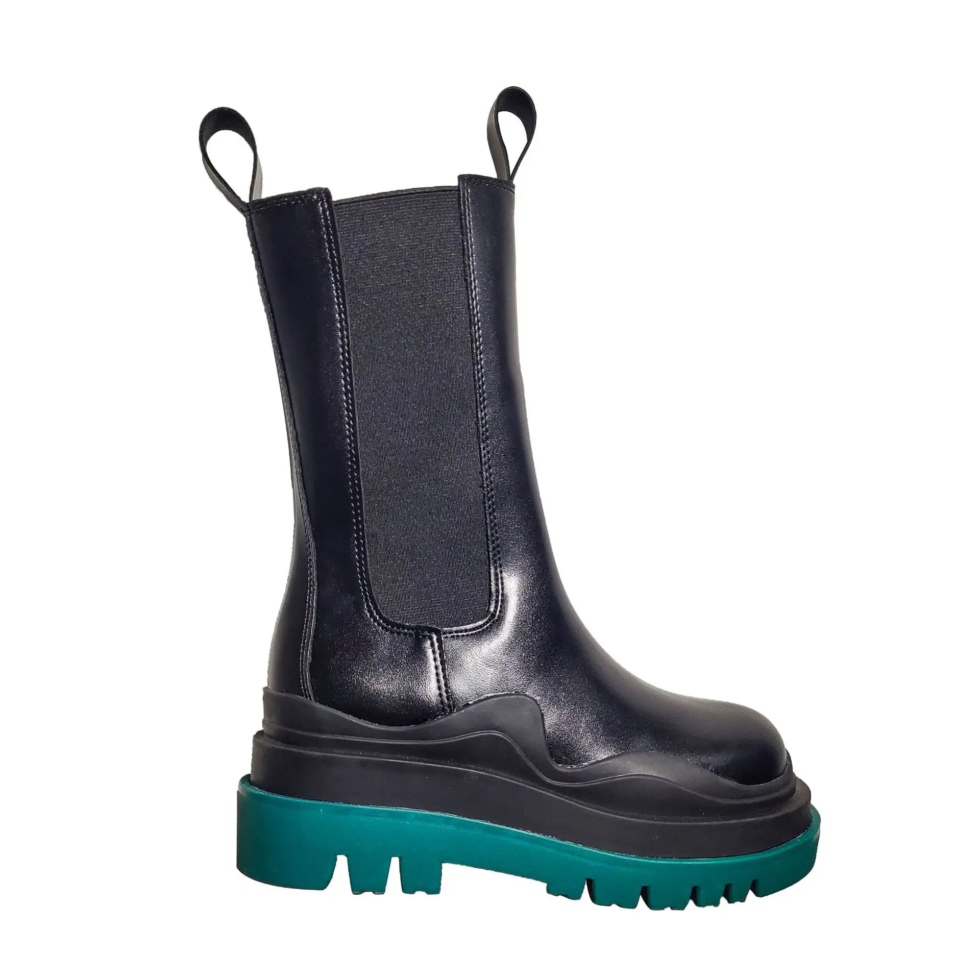 Fall Winter New Classic Mid-Calf Elastic Band Belt Women shoes Round Toe Flat Platform Colorful Bottom Riding Boots size 35-40
Fall Winter New Classic Mid-Calf Elastic Band Belt Women shoes Round Toe Flat Platform Colorful Bottom Riding Boots size 35-40