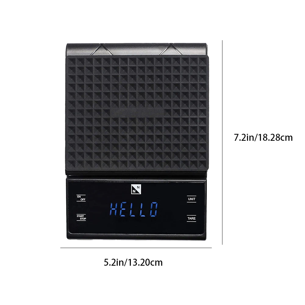 Digital Food Kitchen Precision Scale Multifunction Coffee Food Scale Digital Kitchen Weighing Scale with Timer Baking Cooking
Digital Food Kitchen Precision Scale Multifunction Coffee Food Scale Digital Kitchen Weighing Scale with Timer Baking Cooking