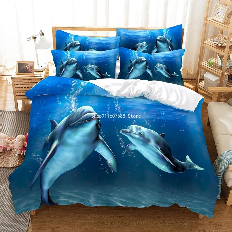 Cute Dolphin Duvet Cover Set 3d Bedding Digital Printing Bed Linen For Kids Queen Size Bedding Set Design Bed Set Drop Ship
Cute Dolphin Duvet Cover Set 3d Bedding Digital Printing Bed Linen For Kids Queen Size Bedding Set Design Bed Set Drop Ship