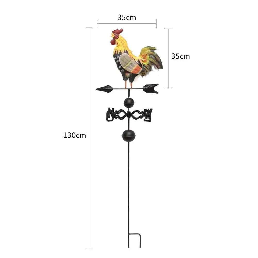 H120cm Colorful Painted Cock Wind Vane.flower Insert Classic Garden Decoration ,Wind Meter Windmill Garden Groceries
H120cm Colorful Painted Cock Wind Vane.flower Insert Classic Garden Decoration ,Wind Meter Windmill Garden Groceries