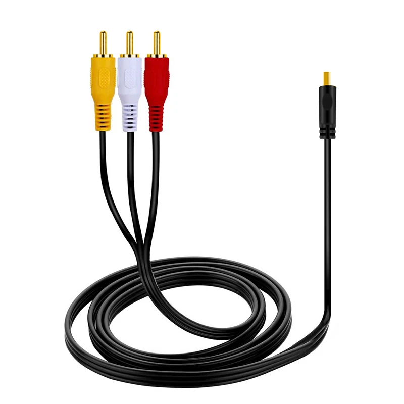 HDMI to RCA Cable HDMI Male to 3RCA AV Composite Male M/M Connector Adapter Cable Cord Transmitter for PC/laptop/PS4/ XBOX /DVD
HDMI to RCA Cable HDMI Male to 3RCA AV Composite Male M/M Connector Adapter Cable Cord Transmitter for PC/laptop/PS4/ XBOX /DVD