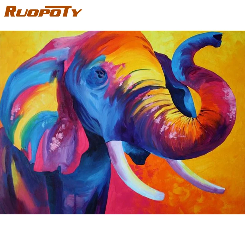 CHENISTORY живопись по номеру слон животные краски для взрослых детей день рождения уникальный подарок Современный домашний декор картины на хо...
CHENISTORY живопись по номеру слон животные краски для взрослых детей день рождения уникальный подарок Современный домашний декор картины на хо...