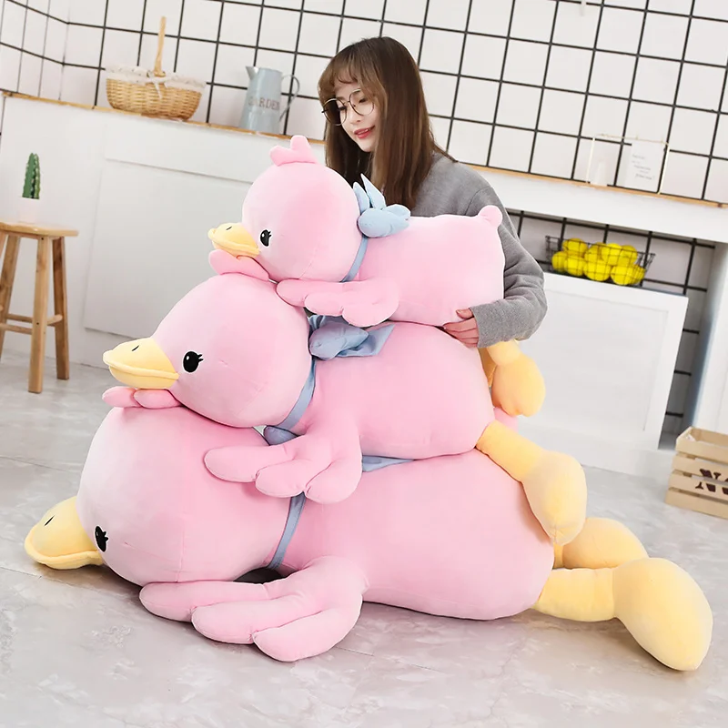 Cartoon Big Size Duck Stuffed Cotton Soft Animals Duck Pillow High Quality Gift for Children Plush Doll Toy 
Cartoon Big Size Duck Stuffed Cotton Soft Animals Duck Pillow High Quality Gift for Children Plush Doll Toy