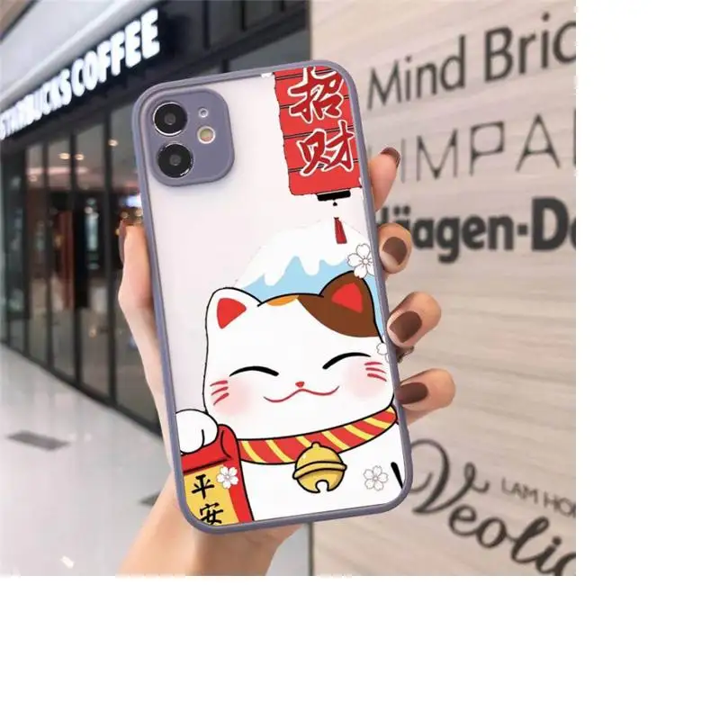 Koi Fish Lucky Cat Cherry Blossom Fashion Phone Case matte transparent For iphone 7 8 11 12 plus mini x xs xr pro max cover
Koi Fish Lucky Cat Cherry Blossom Fashion Phone Case matte transparent For iphone 7 8 11 12 plus mini x xs xr pro max cover