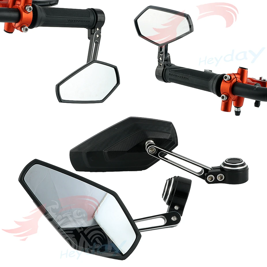 22mm 7/8" Universal Motorcycle Handle Bar End Rearview Side Mirrors For CBR600 1000RR Ninja ZX-6R 9R 10R YZF R1 R6 GSXR600/750
22mm 7/8" Universal Motorcycle Handle Bar End Rearview Side Mirrors For CBR600 1000RR Ninja ZX-6R 9R 10R YZF R1 R6 GSXR600/750