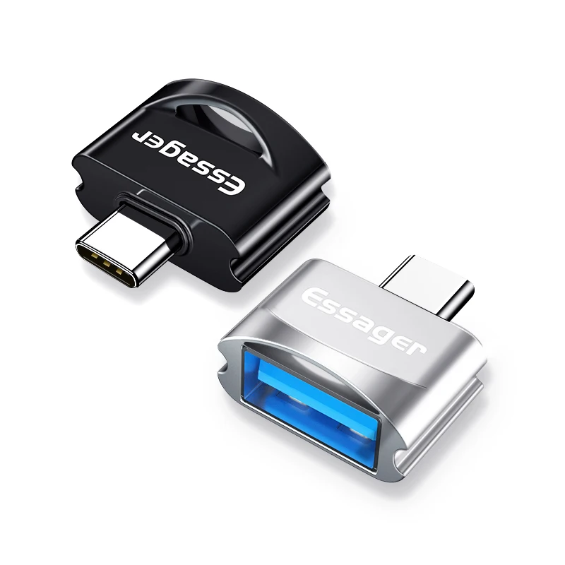 USB Type C OTG адаптер для Samsung Note 10 Xiaomi Oneplus 7 Pro USBC разъем 3 0 конвертер|Переходники и