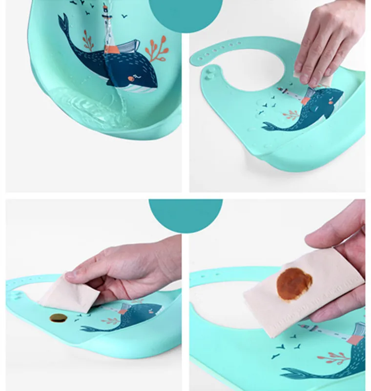 Baby Bibs Waterproof Silicone Feeding Baby Saliva Towel Newborn Cartoon Aprons Adjustable Burp Cloths Bandana Baby Stuff
Baby Bibs Waterproof Silicone Feeding Baby Saliva Towel Newborn Cartoon Aprons Adjustable Burp Cloths Bandana Baby Stuff