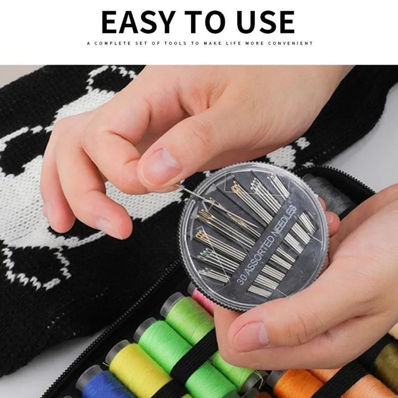 Portable Sewing kit Home Travel Thread Threader Needle Tape Measure Scissor Sewing Kit
Portable Sewing kit Home Travel Thread Threader Needle Tape Measure Scissor Sewing Kit