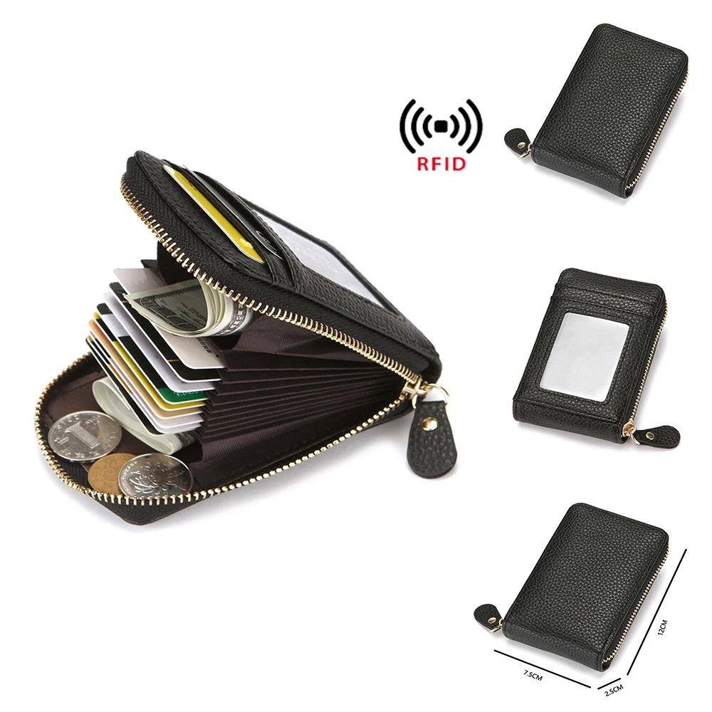 1pc Card Holder Fashion Rfid Blocking Pu Leather Wallet Credit Id Card Holder Purse Coin Purse Valentines Day Gift For Boyfriend
1pc Card Holder Fashion Rfid Blocking Pu Leather Wallet Credit Id Card Holder Purse Coin Purse Valentines Day Gift For Boyfriend