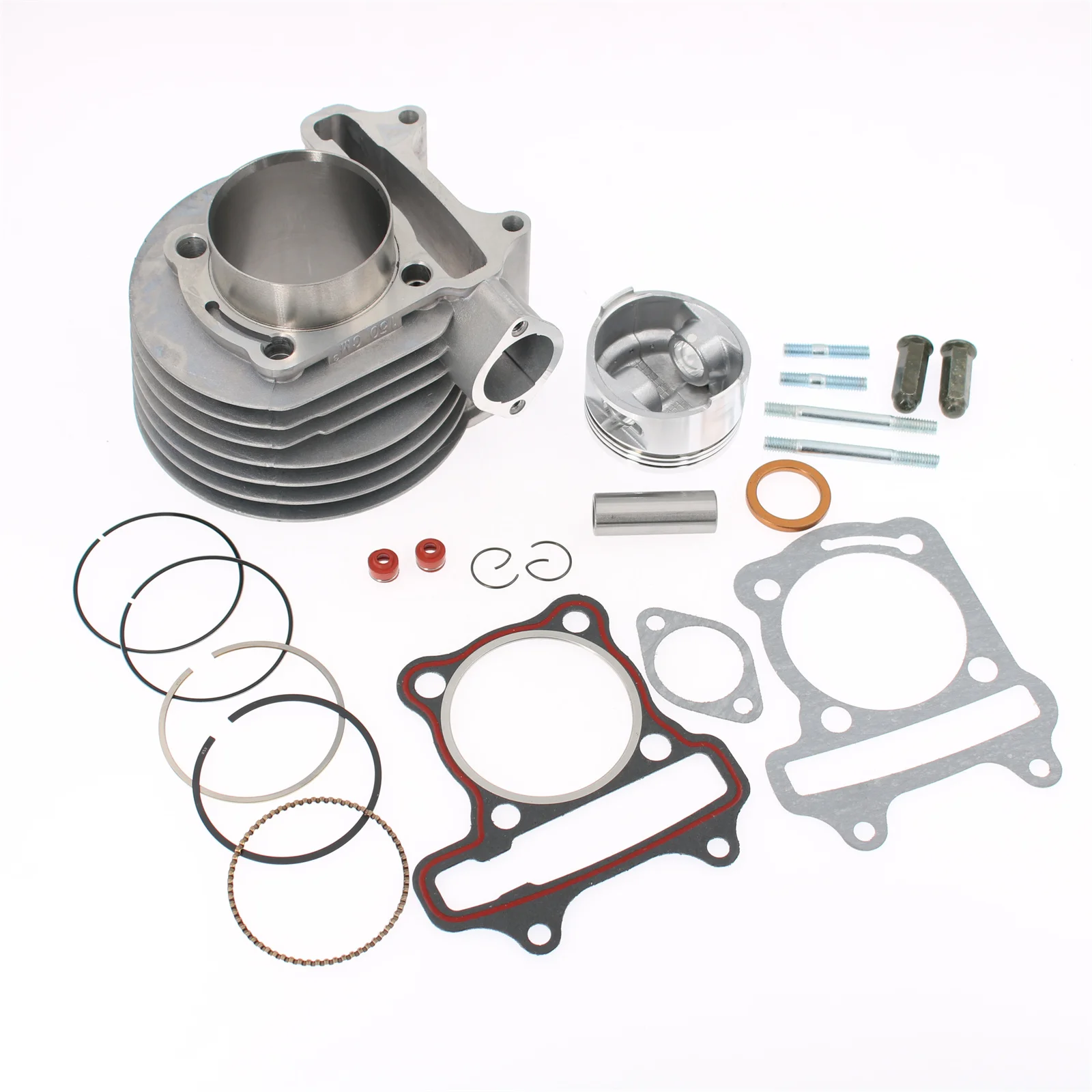 WILEBO GY6 150cc 57.4mm Bore Cylinder kit with Piston Kit 4-Stroke 152QMI 157QMJ TAOTAO JONWAY ZNEN ATV Moped Go-Kart Scooter
WILEBO GY6 150cc 57.4mm Bore Cylinder kit with Piston Kit 4-Stroke 152QMI 157QMJ TAOTAO JONWAY ZNEN ATV Moped Go-Kart Scooter