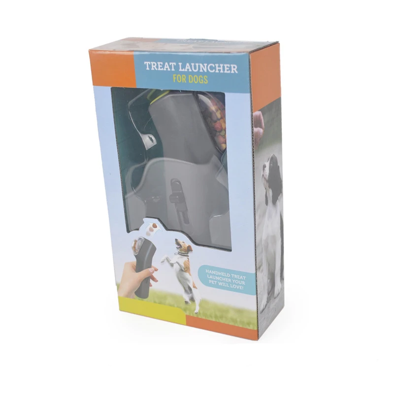 Dog Treat Launcher Pet Auto Feeder for Dogs Cats Interactive Eating Funny Training Toys Pet Accessories Products Top Sellers