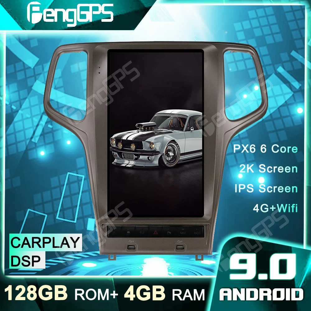 Автомагнитола Tesla на Android для Jeep Grand Cherokee 2010-2019, DVD-плеер с сенсорным экраном, GPS-навигацией, Carplay, мультимедиа 4 + 128 ГГц
Автомагнитола Tesla на Android для Jeep Grand Cherokee 2010-2019, DVD-плеер с сенсорным экраном, GPS-навигацией, Carplay, мультимедиа 4 + 128 ГГц