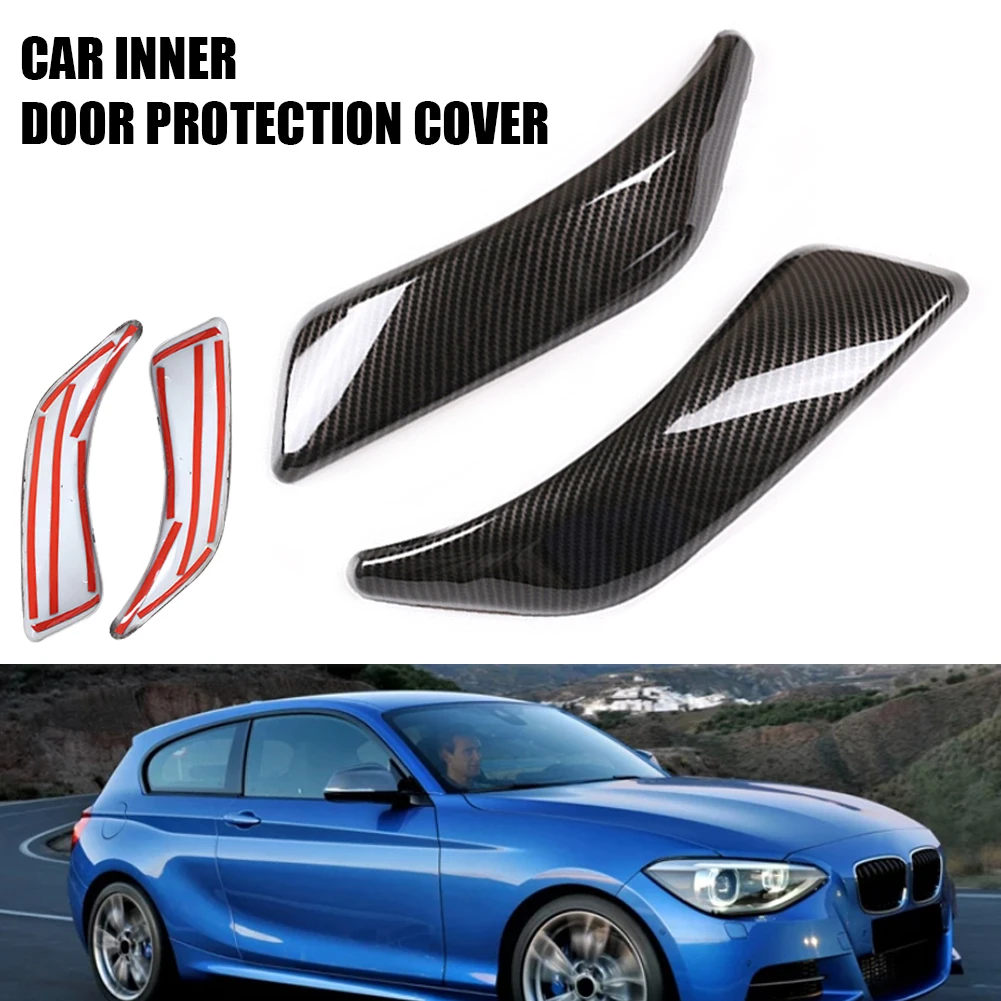 2Pcs Car Inner Door Handle Cover Pull Handle Trim Carbon Fiber Interior Door Handle Sticker for BMW F20 F21 F22 F23 12-18 2 Door
2Pcs Car Inner Door Handle Cover Pull Handle Trim Carbon Fiber Interior Door Handle Sticker for BMW F20 F21 F22 F23 12-18 2 Door