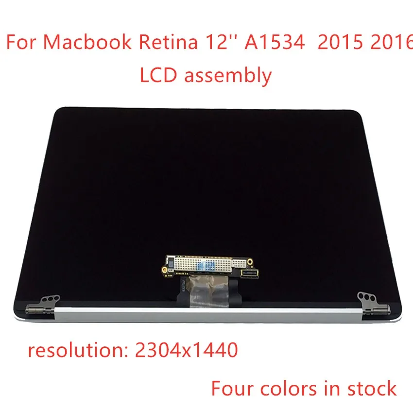 ЖК экран A1534 для Macbook Retina 12 дюймов дисплей в сборе замена 2015 2016 MF855 MF856|ЖК-экран