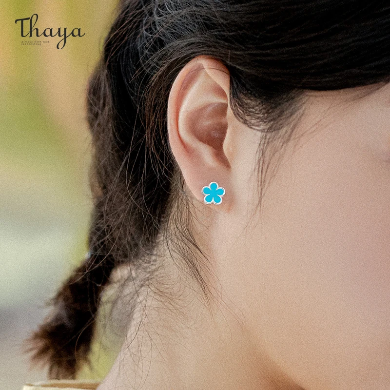 Thaya Design Earring For Women Green Enamel Bamboo Hollow Flower Earrings Charms Set Jewelry Stud Birthday Gift Kid Jewelry Gift 
Thaya Design Earring For Women Green Enamel Bamboo Hollow Flower Earrings Charms Set Jewelry Stud Birthday Gift Kid Jewelry Gift