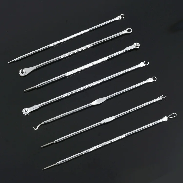 4/8pcs/Set Blackhead Comedone Acne Pimple Blackhead Remover Tool Spoon for Face Skin Care Tool Needles Facial Pore Cleaner Tool 
4/8pcs/Set Blackhead Comedone Acne Pimple Blackhead Remover Tool Spoon for Face Skin Care Tool Needles Facial Pore Cleaner Tool