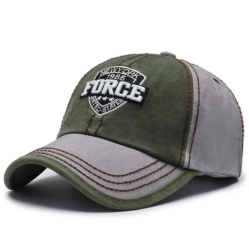Vintage Cotton Hats For Man Outdoor Baseball Cap Patch Letter FORCE Embroidery Men And Women Hip Hop Sun Hat For Male Caps
Vintage Cotton Hats For Man Outdoor Baseball Cap Patch Letter FORCE Embroidery Men And Women Hip Hop Sun Hat For Male Caps