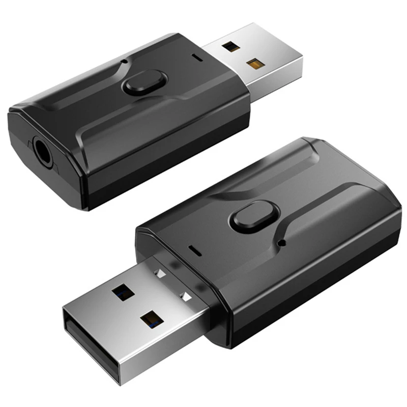 2 Styles 4 IN 1 Bluetooth 5.0 Audio Transmitter Receiver USB 3.5MM Port Wireless Converter For TV Computer Car Stereo Speaker
2 Styles 4 IN 1 Bluetooth 5.0 Audio Transmitter Receiver USB 3.5MM Port Wireless Converter For TV Computer Car Stereo Speaker