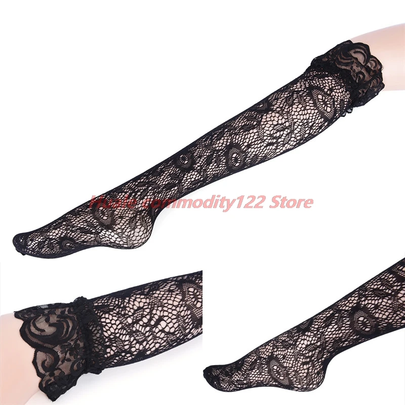 Лидер продаж, 1 пара, женские черные кружевные сетчатые чулки с цветочным принтом, чулки до бедра, сексуальное нижнее белье, колготки
Лидер продаж, 1 пара, женские черные кружевные сетчатые чулки с цветочным принтом, чулки до бедра, сексуальное нижнее белье, колготки