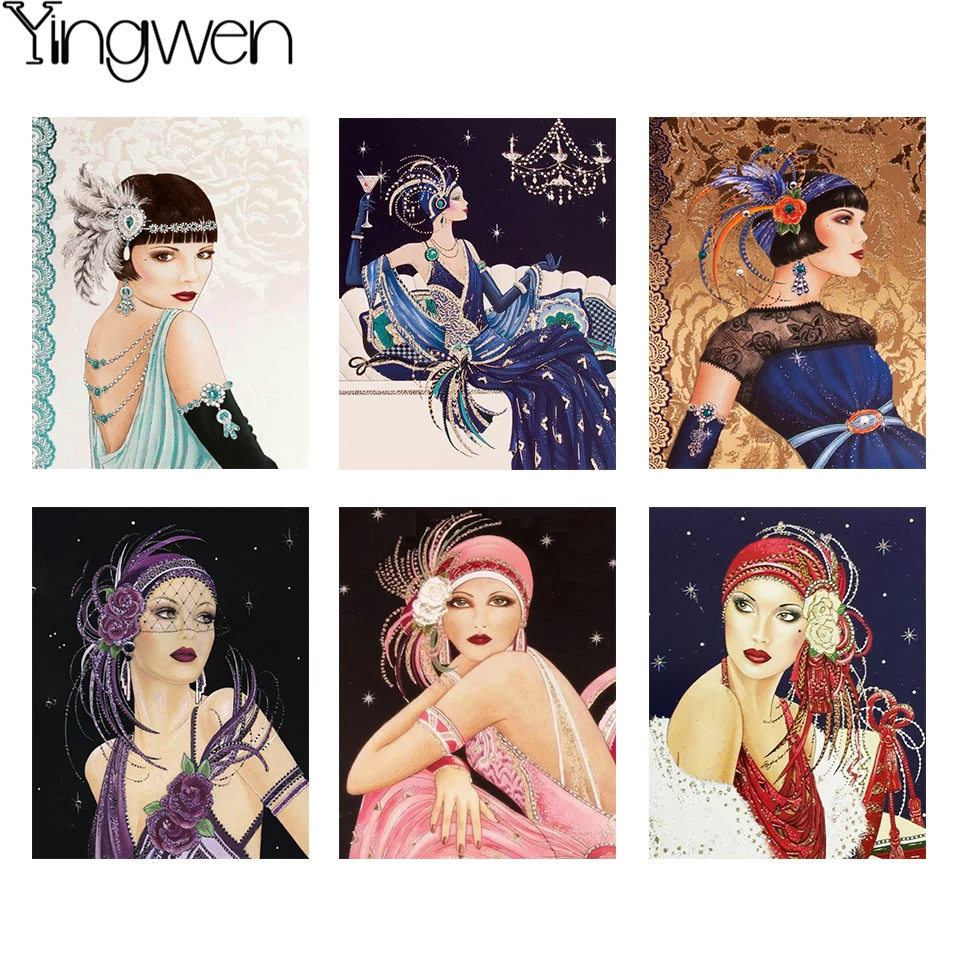 5D Diamond Painting Lady Vintage Portrait Cross Stitch Full Diamond Embroidery Woman Picture Of Rhinestones Decor DIY Handmade
5D Diamond Painting Lady Vintage Portrait Cross Stitch Full Diamond Embroidery Woman Picture Of Rhinestones Decor DIY Handmade