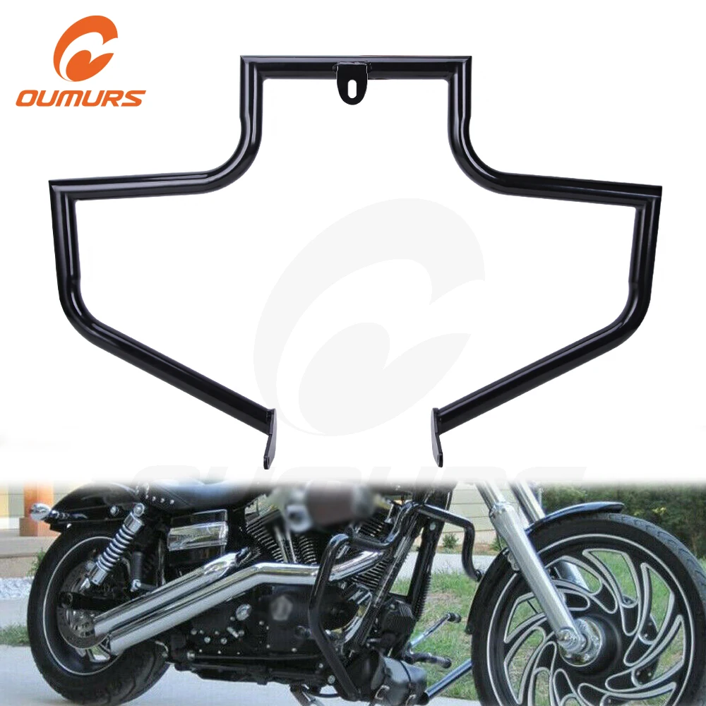 OUMURS Motorcycle Engine Guards Highway Crash Bars Fits For Harley Heritage Softail Fat Boy FLST FLSTF Deluxe 2000-2017 Black
OUMURS Motorcycle Engine Guards Highway Crash Bars Fits For Harley Heritage Softail Fat Boy FLST FLSTF Deluxe 2000-2017 Black