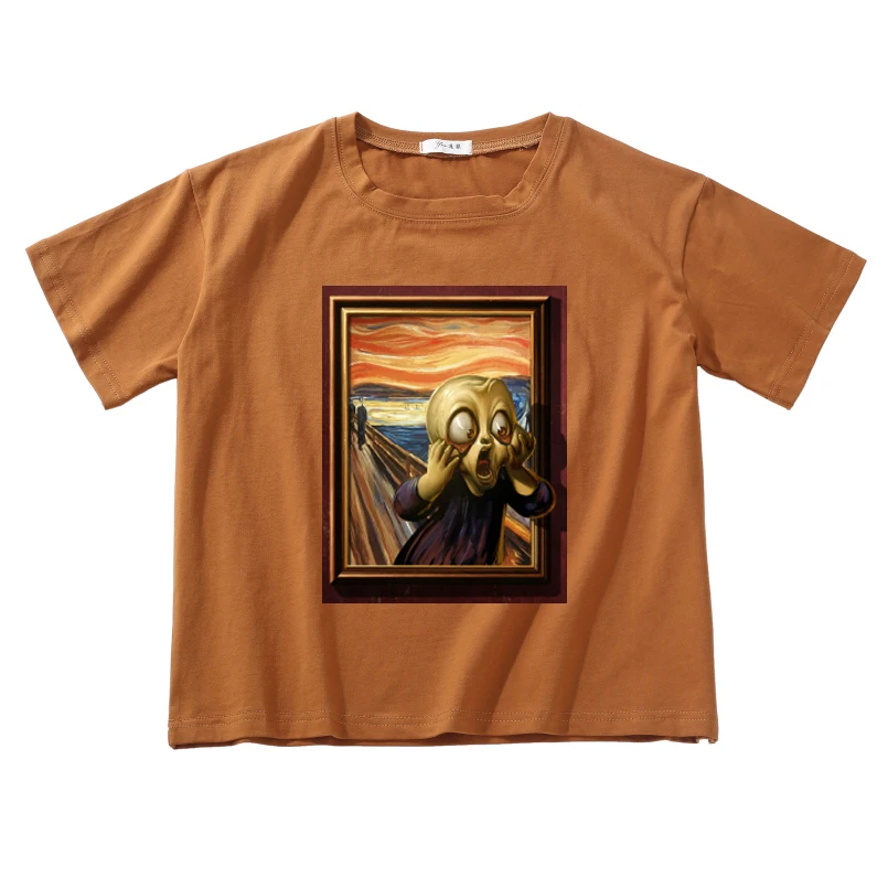 Alien Screaming Graphic Music Novelty funny crop top women painting sexy tops women 2020 korean style crop tops women clothing 
Alien Screaming Graphic Music Novelty funny crop top women painting sexy tops women 2020 korean style crop tops women clothing