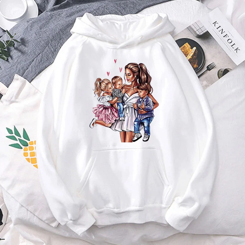 kawaii Mother and child Print Sweet hoodies streetwear Harajuku casual tops loose women Pullover sweatshirt Pocket hoodie Female
kawaii Mother and child Print Sweet hoodies streetwear Harajuku casual tops loose women Pullover sweatshirt Pocket hoodie Female