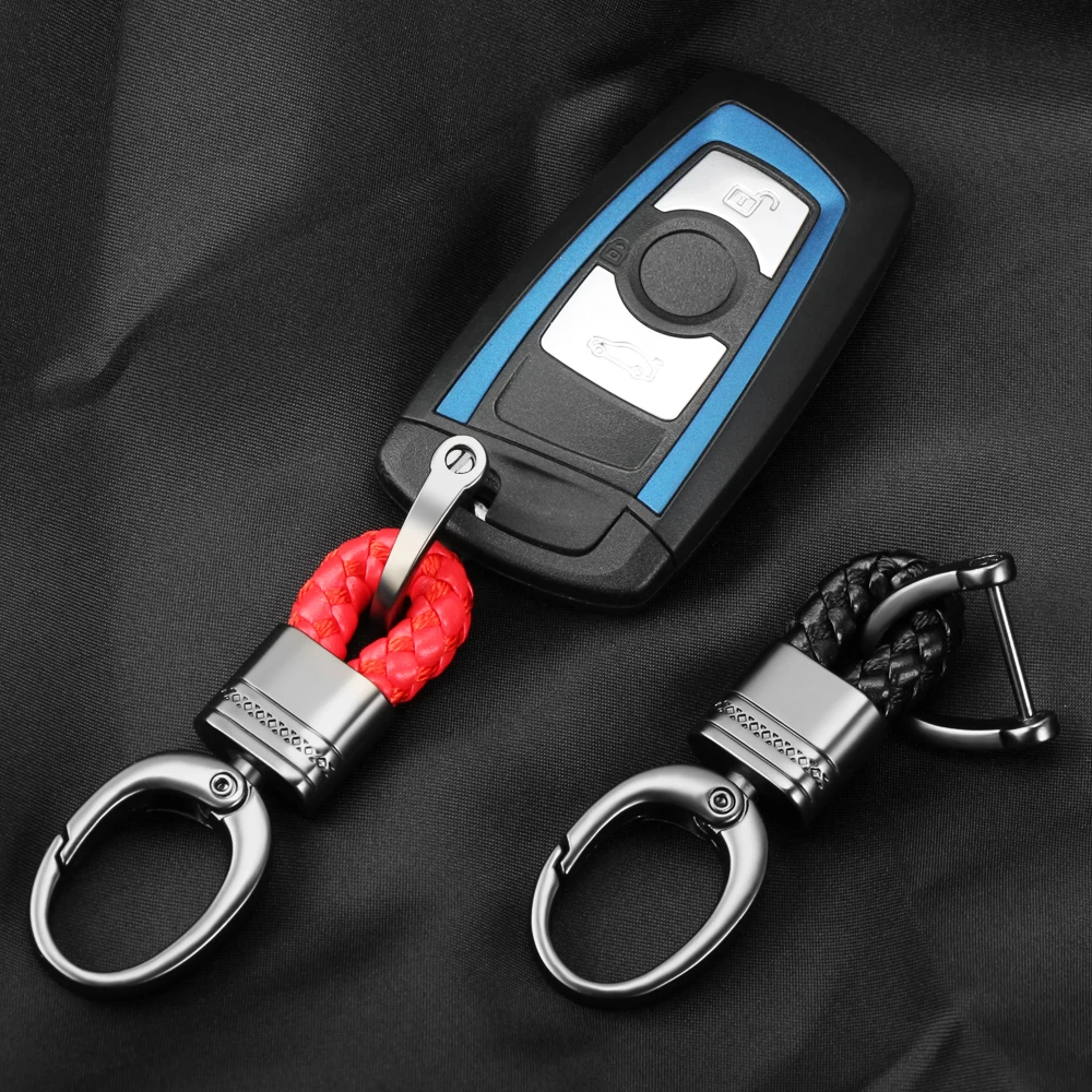 Брелок для ключей металлический кожаный Mercedes BMW Audi VW Nissan Ford Honda Mazda