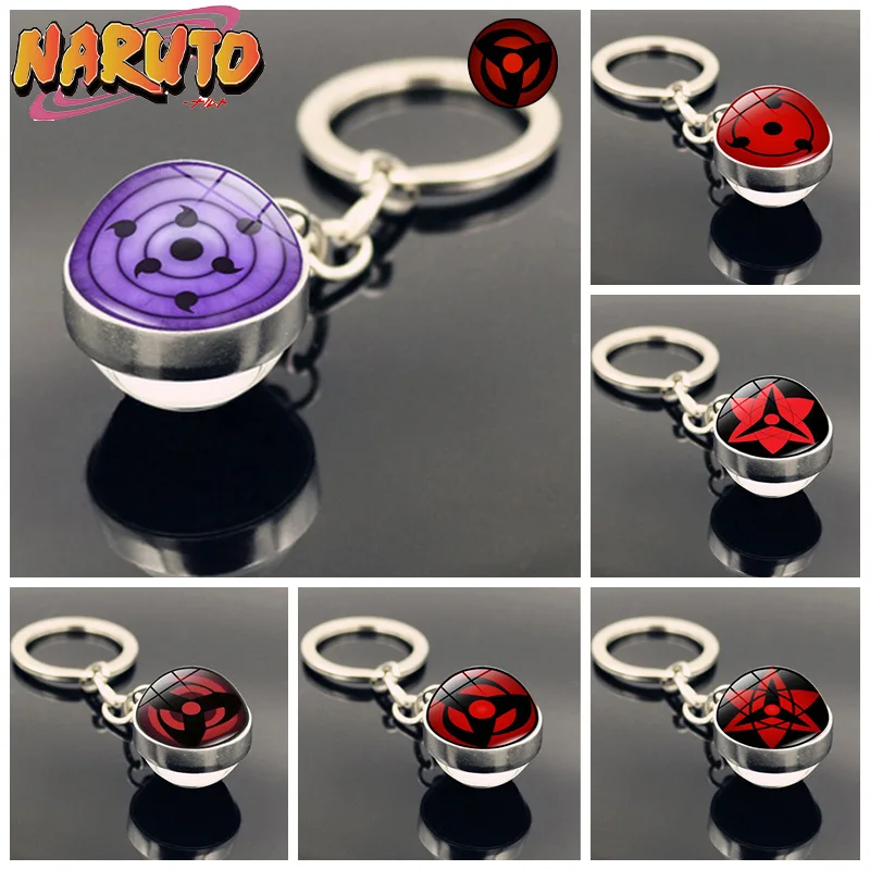 Anime Naruto Sharingan Eye Keychains Charms Uchiha Sasuke Itachi Rinnegan Eyes Pendant Key Chain Metal Key Ring Cosplay Gift 
Anime Naruto Sharingan Eye Keychains Charms Uchiha Sasuke Itachi Rinnegan Eyes Pendant Key Chain Metal Key Ring Cosplay Gift