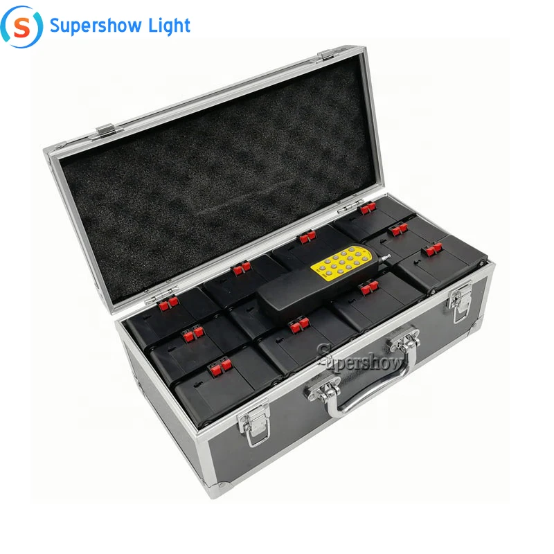 Electronic Fireworks Wireless Control System Cold Firework Machine Mini Pyro 12pcs Stage Firing Device 1 Case for Outdoor Weddin
Electronic Fireworks Wireless Control System Cold Firework Machine Mini Pyro 12pcs Stage Firing Device 1 Case for Outdoor Weddin