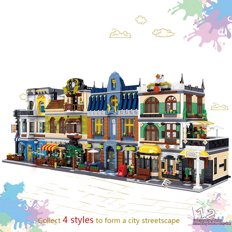 Follow Store =$2 Coupon City Architecture Coffee Shop Tavern Restaurants Model Building Blocks Toys For Children Gifts
Follow Store =$2 Coupon City Architecture Coffee Shop Tavern Restaurants Model Building Blocks Toys For Children Gifts