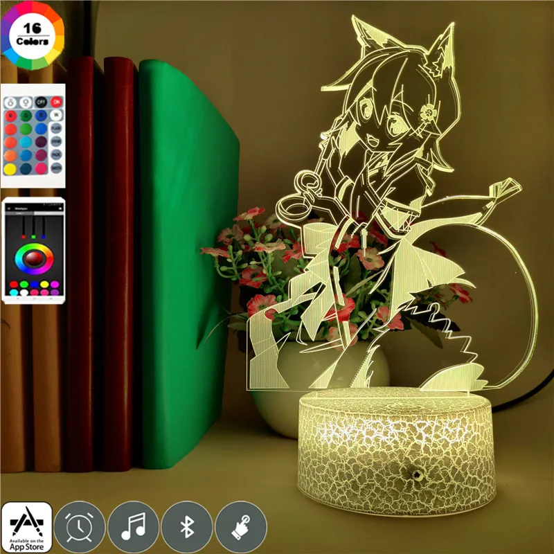 Smart Phone Control The Helpful Fox Senko-san Anime 7 Colors 3d Led Night Light for Children Bedroom Decoration Event Prize Lamp
Smart Phone Control The Helpful Fox Senko-san Anime 7 Colors 3d Led Night Light for Children Bedroom Decoration Event Prize Lamp