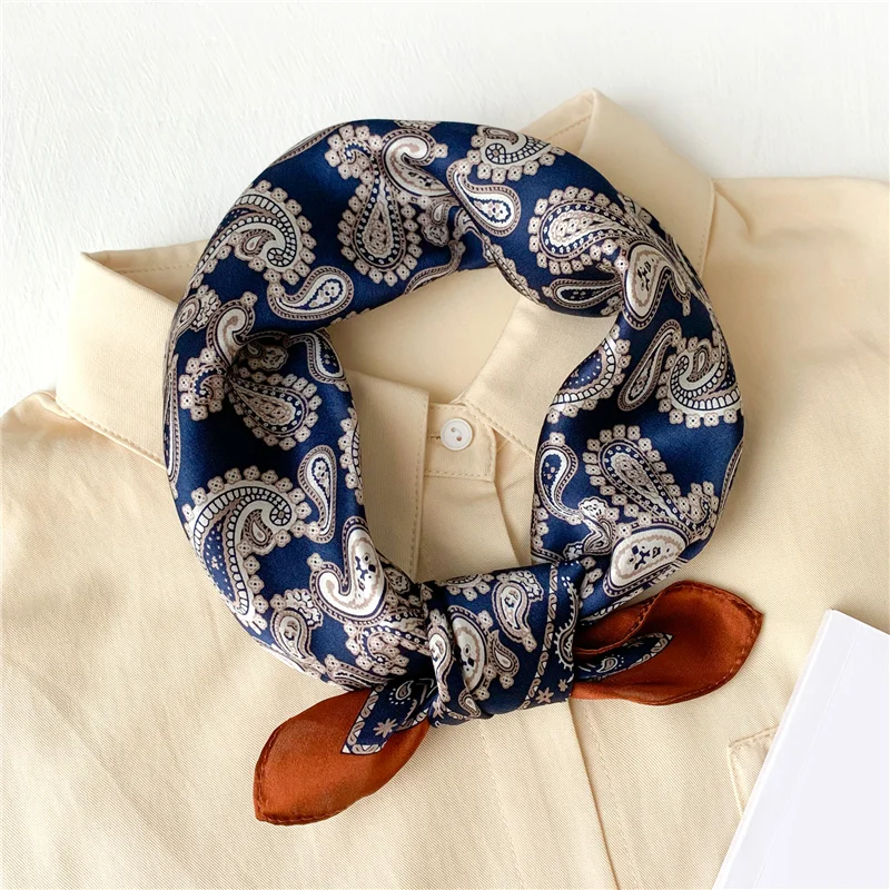 Lady Scarf Pure Silk Small Neck Hairband Design Print Foulard Female High Quality Neckerchief Fashion Women Bandana New 2022
Lady Scarf Pure Silk Small Neck Hairband Design Print Foulard Female High Quality Neckerchief Fashion Women Bandana New 2022