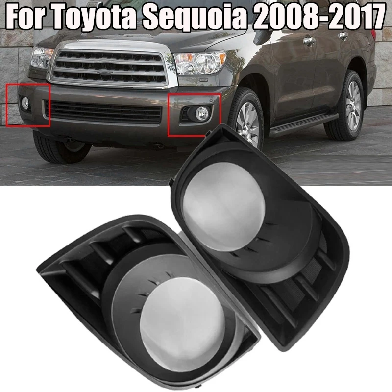 

Крышка противотумансветильник для Toyota Sequoia 2008-2017, пара для водителя и пассажира/комплект 814820C021 814810C021