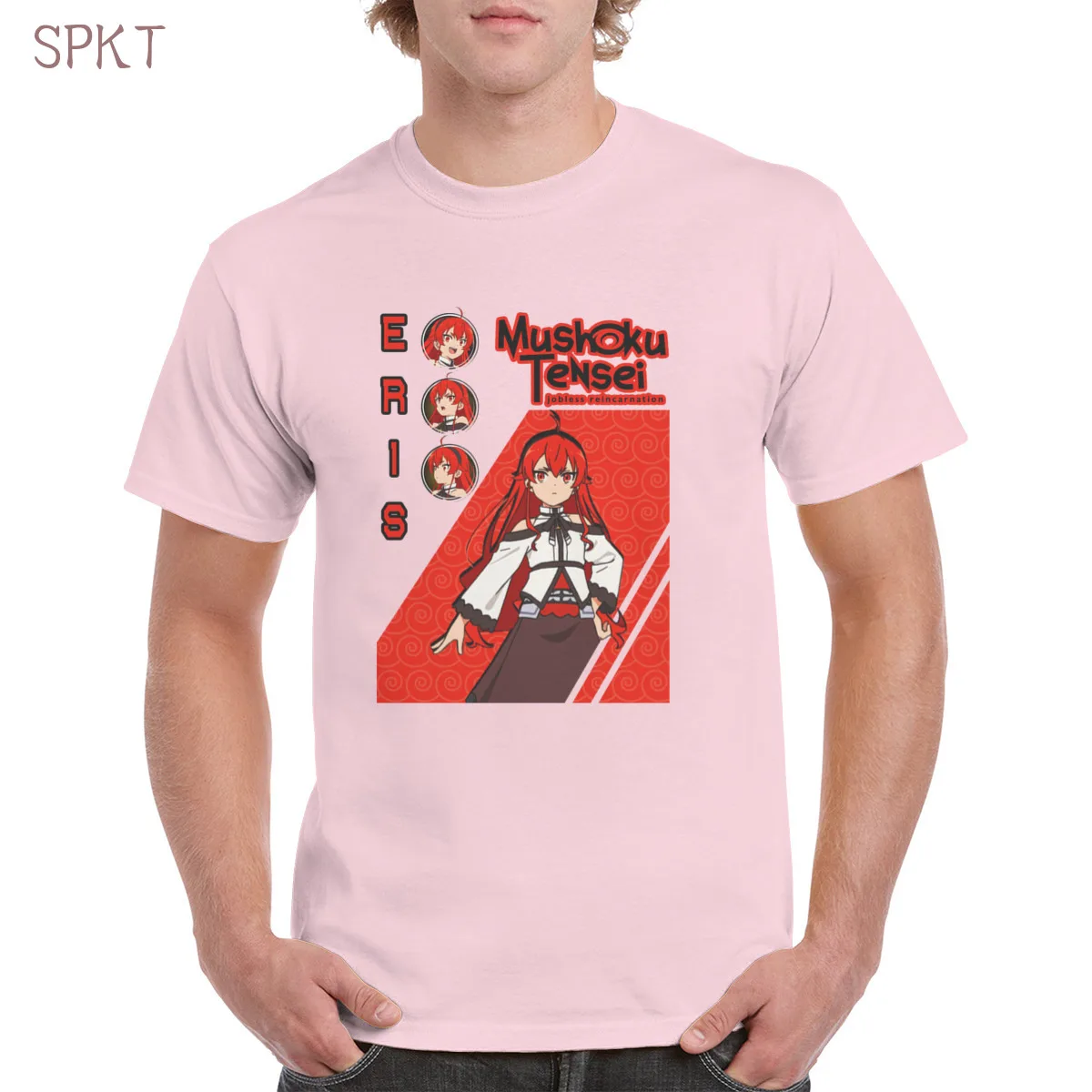 Mushoku Tensei Jobless Reincarnation Red Colour 100% Cotton Tshirt Top Harajuku Aesthetic Tshirt Oversized clothes Female/Man
Mushoku Tensei Jobless Reincarnation Red Colour 100% Cotton Tshirt Top Harajuku Aesthetic Tshirt Oversized clothes Female/Man
