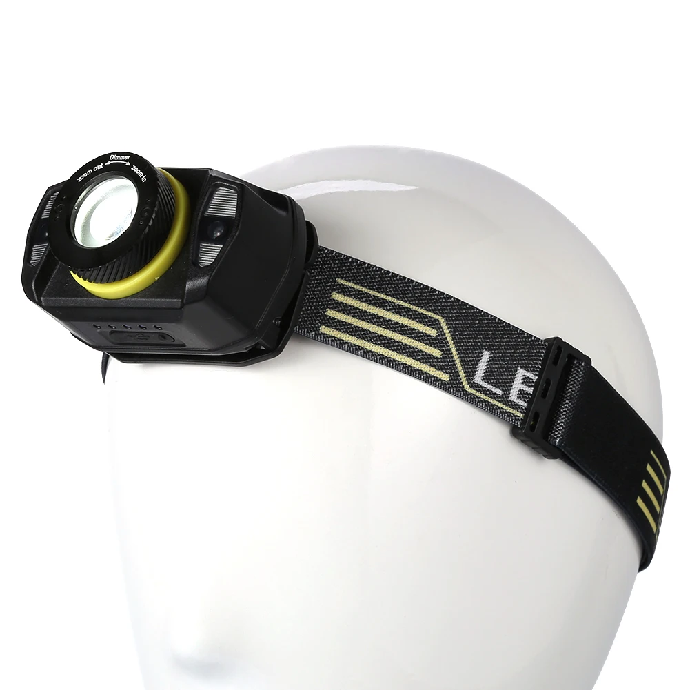 Waterproof LED Headlamp Rechargeable Wave Sensing Head Torch Portable Waterproof Cycling Elements for Camping Hunting
Waterproof LED Headlamp Rechargeable Wave Sensing Head Torch Portable Waterproof Cycling Elements for Camping Hunting